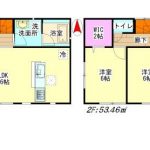 １号棟間取り(間取)
