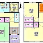 2号棟間取り(間取)